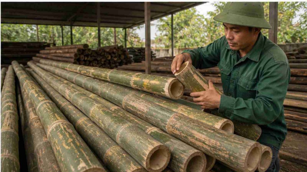 Ảnh phụ minh họa Cọc tre già là gì? Cách nhận biết tre già làm cọc trong bối cảnh công trình thực tế