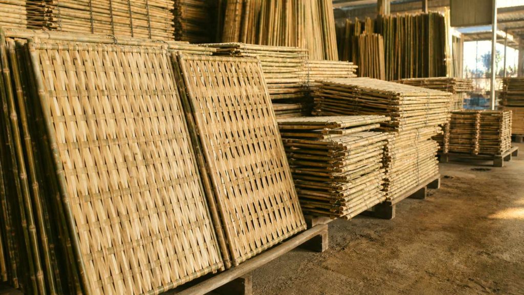 Cót tre ép 0.9m x 3m hai lớp