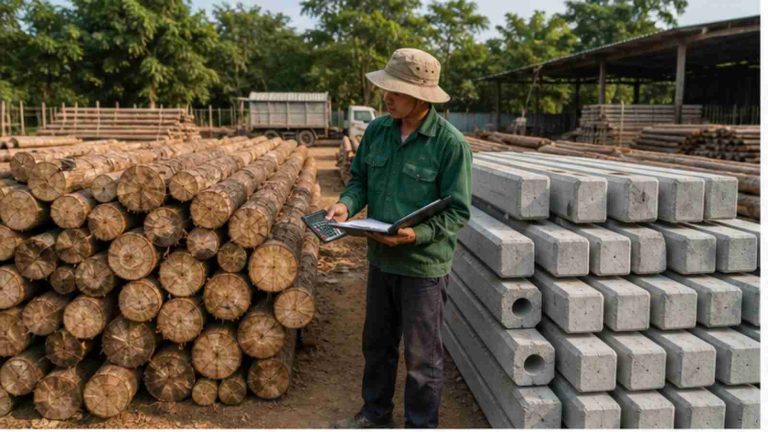Cừ tràm hay cọc bê tông tiết kiệm hơn? Khi nào nên ép cọc bê tông trong bối cảnh vật tư và thi công nền móng thực tế