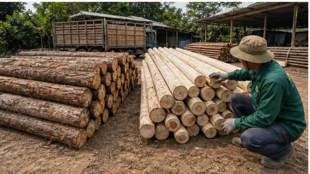 Cừ tràm và cừ bạch đàn khác nhau thế nào? Nên chọn loại nào trong bối cảnh vật tư và thi công nền móng thực tế
