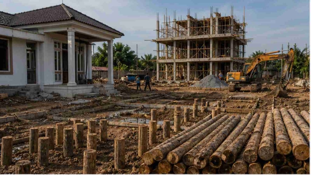Những công trình nào nên và không nên dùng cừ tràm trong bối cảnh vật tư và thi công nền móng thực tế